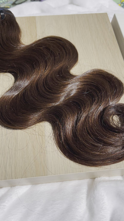 Ginger- Raw Cambodian Wavy Wefts